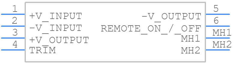 ECLB75W-24S15 - Cincon - PCB symbol