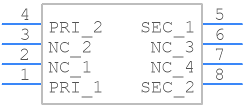 148D - Hammond Manufacturing - PCB symbol