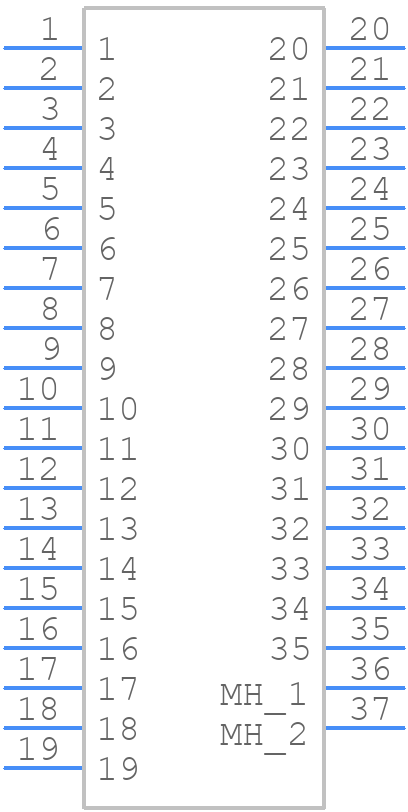 RM342-035-213-2900 - Molex - PCB symbol