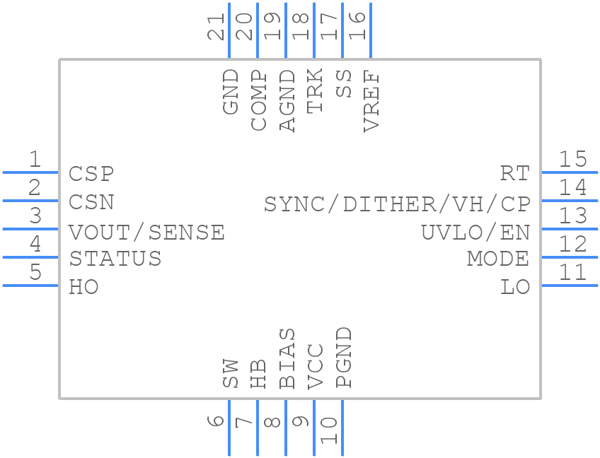 LM5152QRGRRQ1 - Texas Instruments - PCB symbol