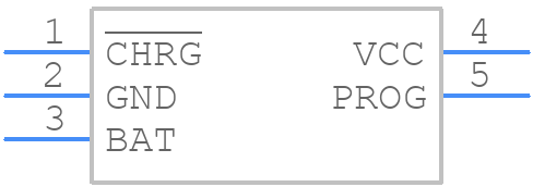 LTC4054ES5-4.2#TRPBF - Analog Devices - PCB symbol