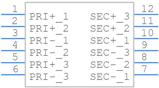 POE025-FD20050S - Bourns - PCB symbol
