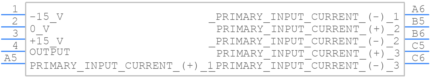 HX50-P - LEM - PCB symbol