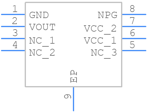 ZSPM4121AI1W17 - Renesas Electronics - PCB symbol