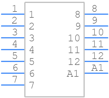 A10403RNCQE - C & K COMPONENTS - PCB symbol