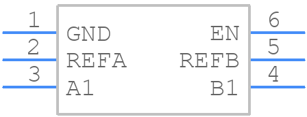 LSF0101GW-Q100H - Nexperia - PCB symbol