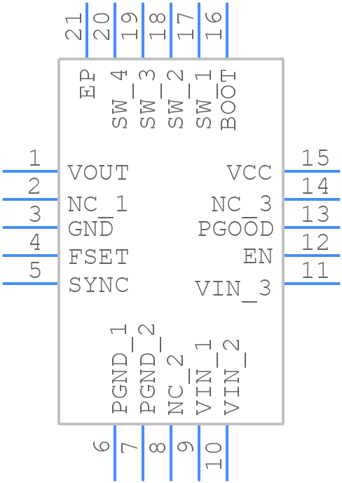 A81805KESJSR-1 - Allegro Microsystems - PCB symbol