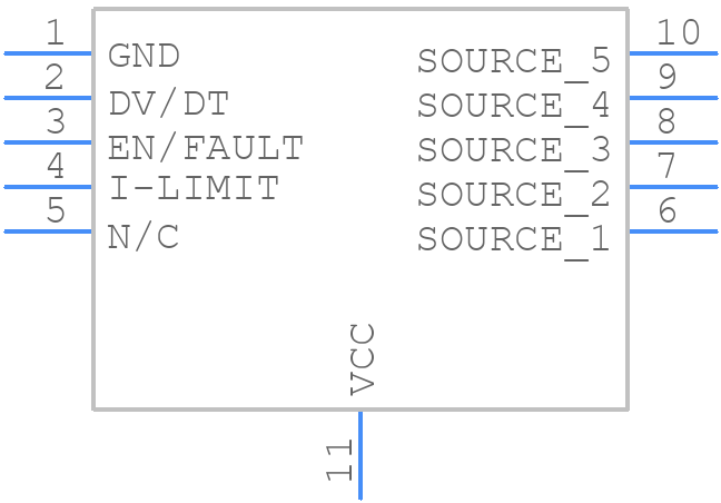 STEF12EPUR - STMicroelectronics - PCB symbol