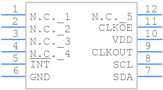 RX-8564LC - Epson Timing - PCB symbol
