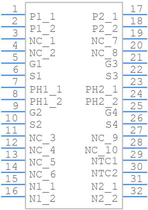 NVXK2TR80WDT - onsemi - PCB symbol