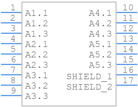 685M5W5103L461 - NorComp - PCB symbol