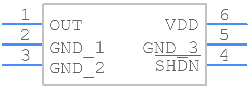 MCP1502T-10E/CHY - Microchip - PCB symbol