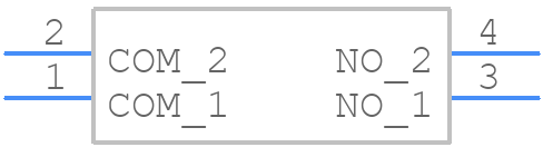 JF-15CKCRNP2 - NKK Switches - PCB symbol