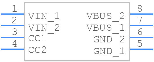 AP43761 - Diodes Incorporated - PCB symbol