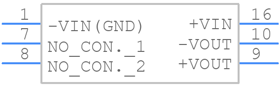 TEL 2-2410 - Traco Power - PCB symbol