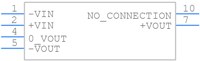 IAS0124D05 - XP POWER - PCB symbol