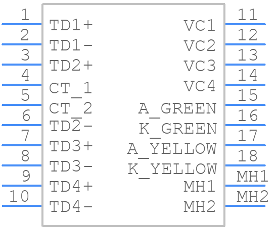 LPJG4926GENL - LINK-PP - PCB symbol