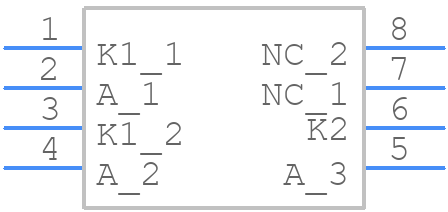 VOA300-DEFG-X017T - Vishay - PCB symbol