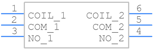5-1419124-6 - TE Connectivity - PCB symbol