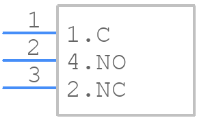 83170909 - Crouzet - PCB symbol