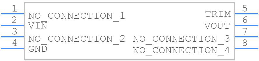 LT1021BMH-10 - Analog Devices - PCB symbol