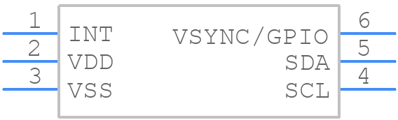 TSL25213M - ams OSRAM - PCB symbol