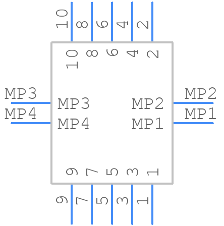 SS2564010F - SSTIZ - PCB symbol