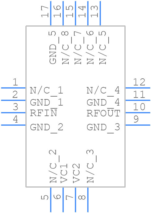 MAAV-011013 - MACOM - PCB symbol