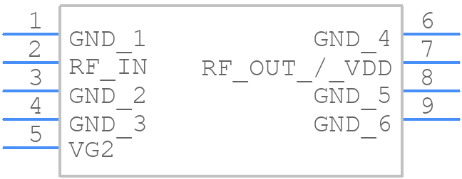 QPL7433 - Qorvo - PCB symbol