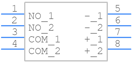 B3W-9RB-F1 - OMRON Electronics - PCB symbol