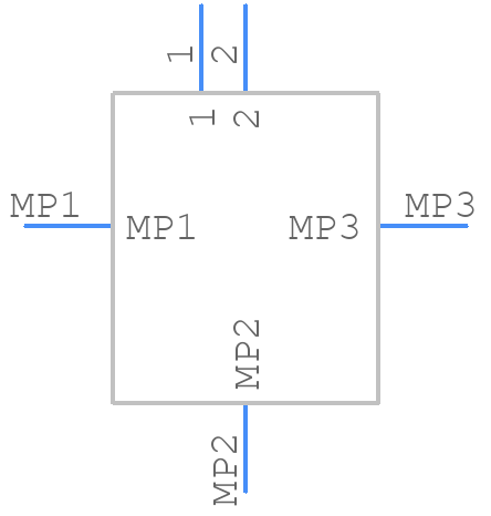 TA3-3R3-V-T/R - Diptronics - PCB symbol