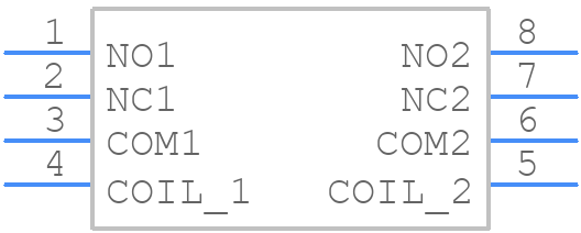 SR10-3V-450-2C - Same Sky - PCB symbol