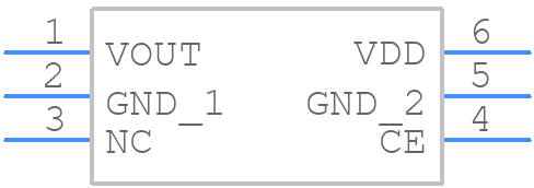 RP131S331D-E2-FE - Nisshinbo - PCB symbol
