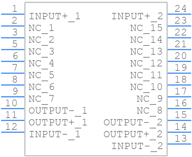 DCU0-1209D - Halo Electronics - PCB symbol