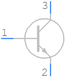 PDTC123ET - Nexperia - PCB symbol