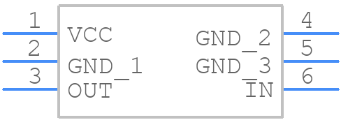 NSVG3109SG6 - onsemi - PCB symbol