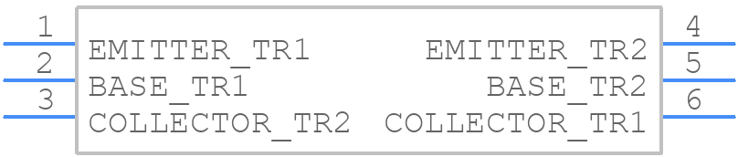 PEMH13 - Nexperia - PCB symbol