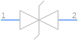 PESD24VL1BA - Nexperia - PCB symbol