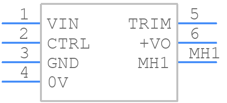 URB2405JMD-10W - Mornsun Power - PCB symbol