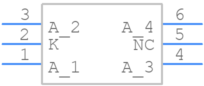 LA G6SP.01-8D6F-24-G3R3 - ams OSRAM - PCB symbol