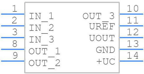LESR50-NP - LEM - PCB symbol