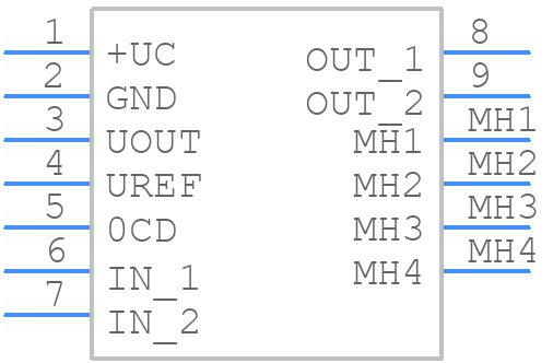 LZSR 100-TP - LEM - PCB symbol