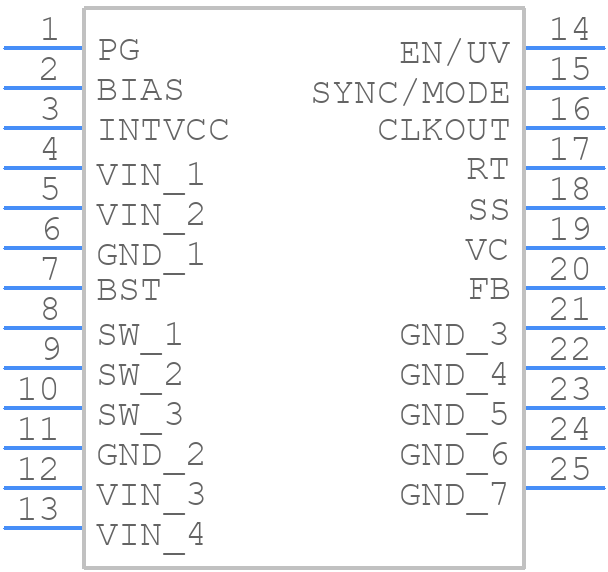 LT8642EV-1#PBF - Analog Devices - PCB symbol