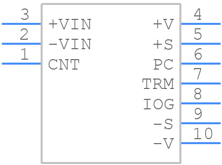 CN200B110-15/CO - TDK Lambda - PCB symbol