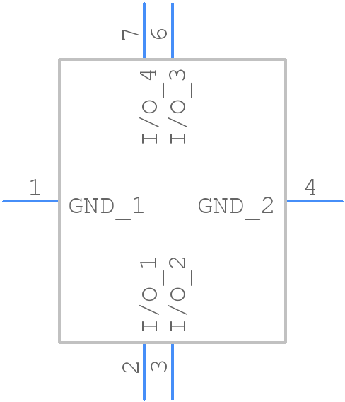 NSP8814 - onsemi - PCB symbol