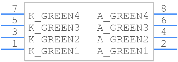 550-1304-004F - Dialight - PCB symbol