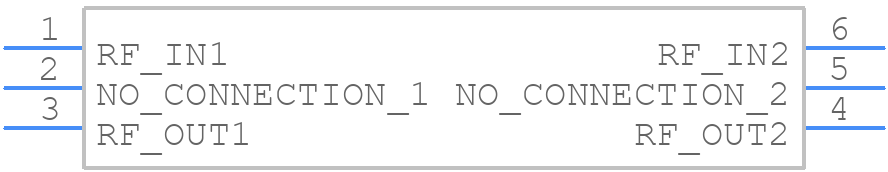 DLFCG-540+ - Mini-Circuits - PCB symbol