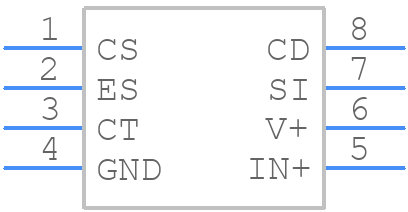 NJM2374AM - Nisshinbo - PCB symbol