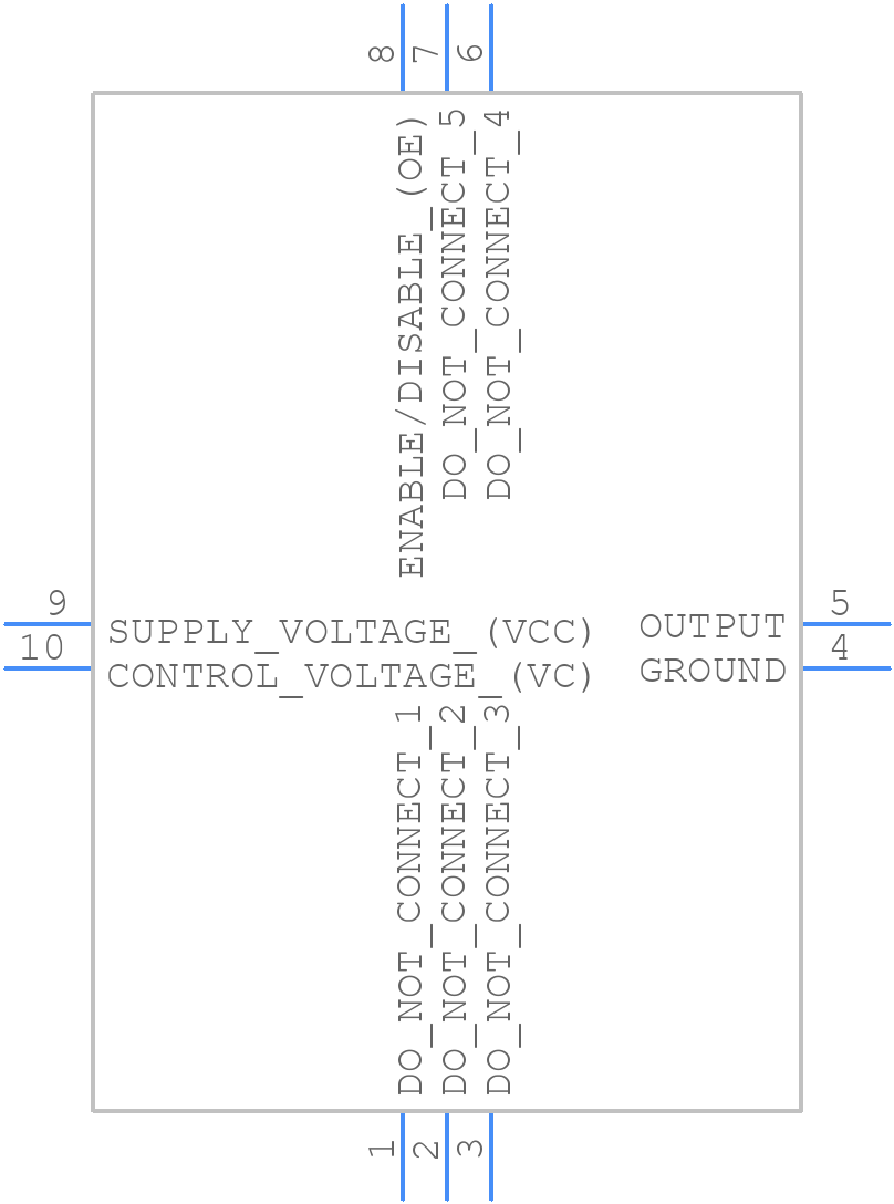 TB524-010.0M - Connor Winfield - PCB symbol
