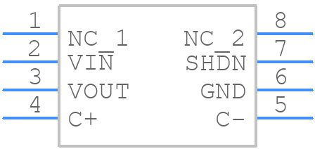LTC1522CS8#TRPBF - Analog Devices - PCB symbol
